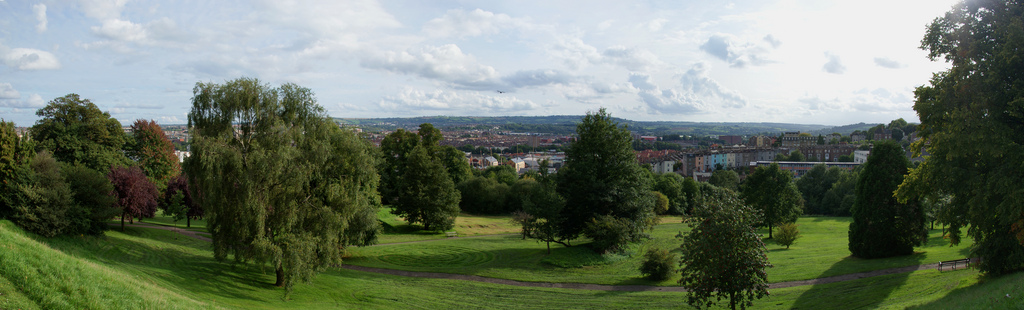 Cabot Tower Park Bristol Panorama View